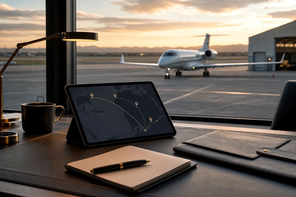 private jet charter cost calculator visual guide image 02