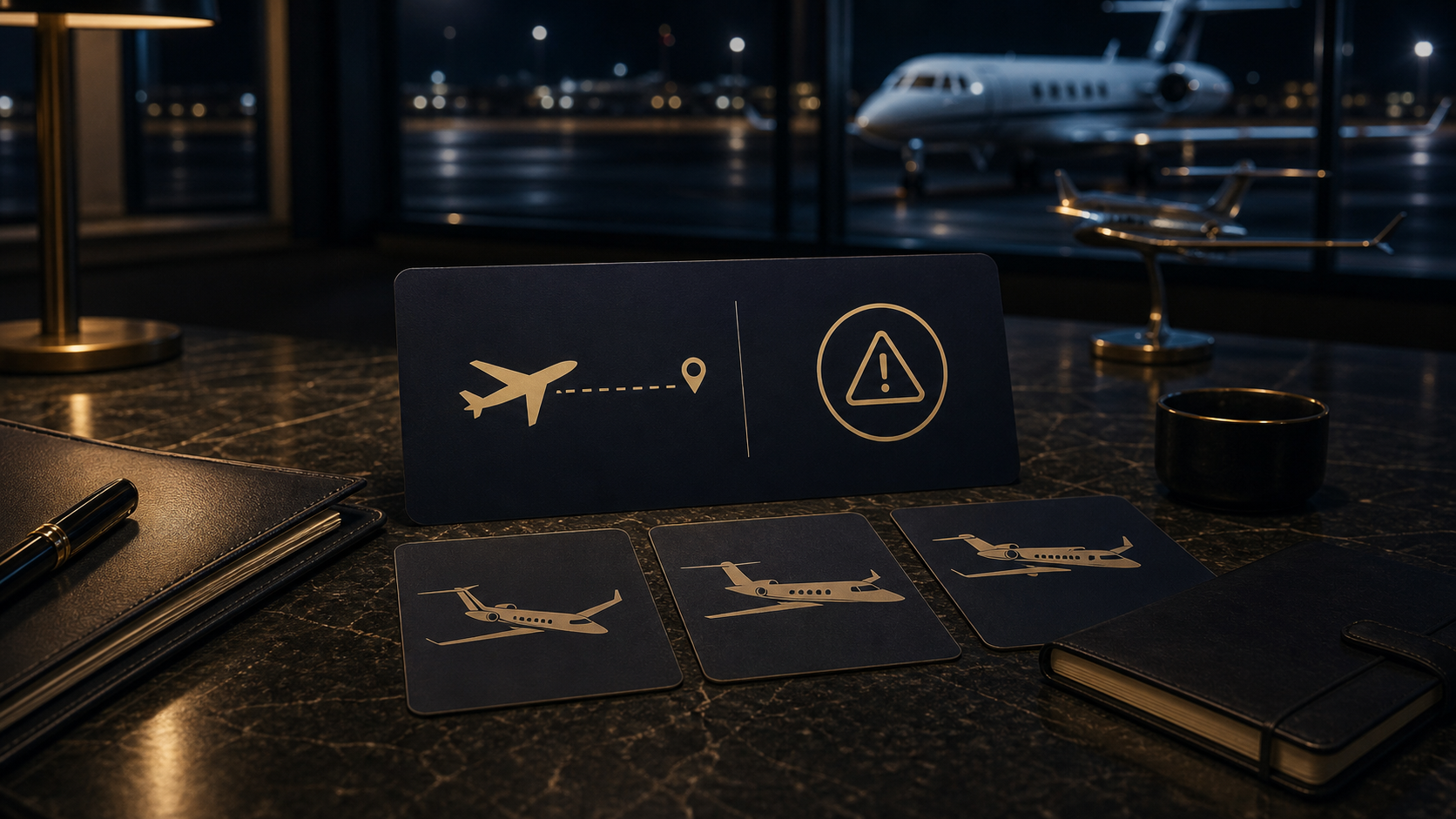 Luxury ground transfer planning from a major event venue to the private jet FBO