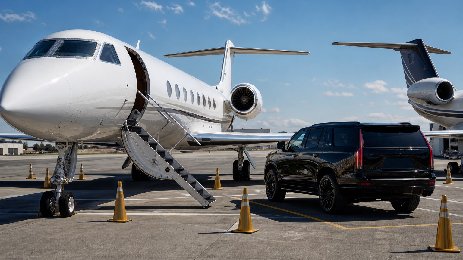Private jet fuel stop planning during weather and routing review