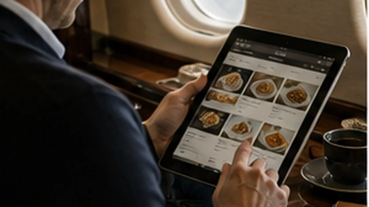 private jet catering private jet lifestyle image 03