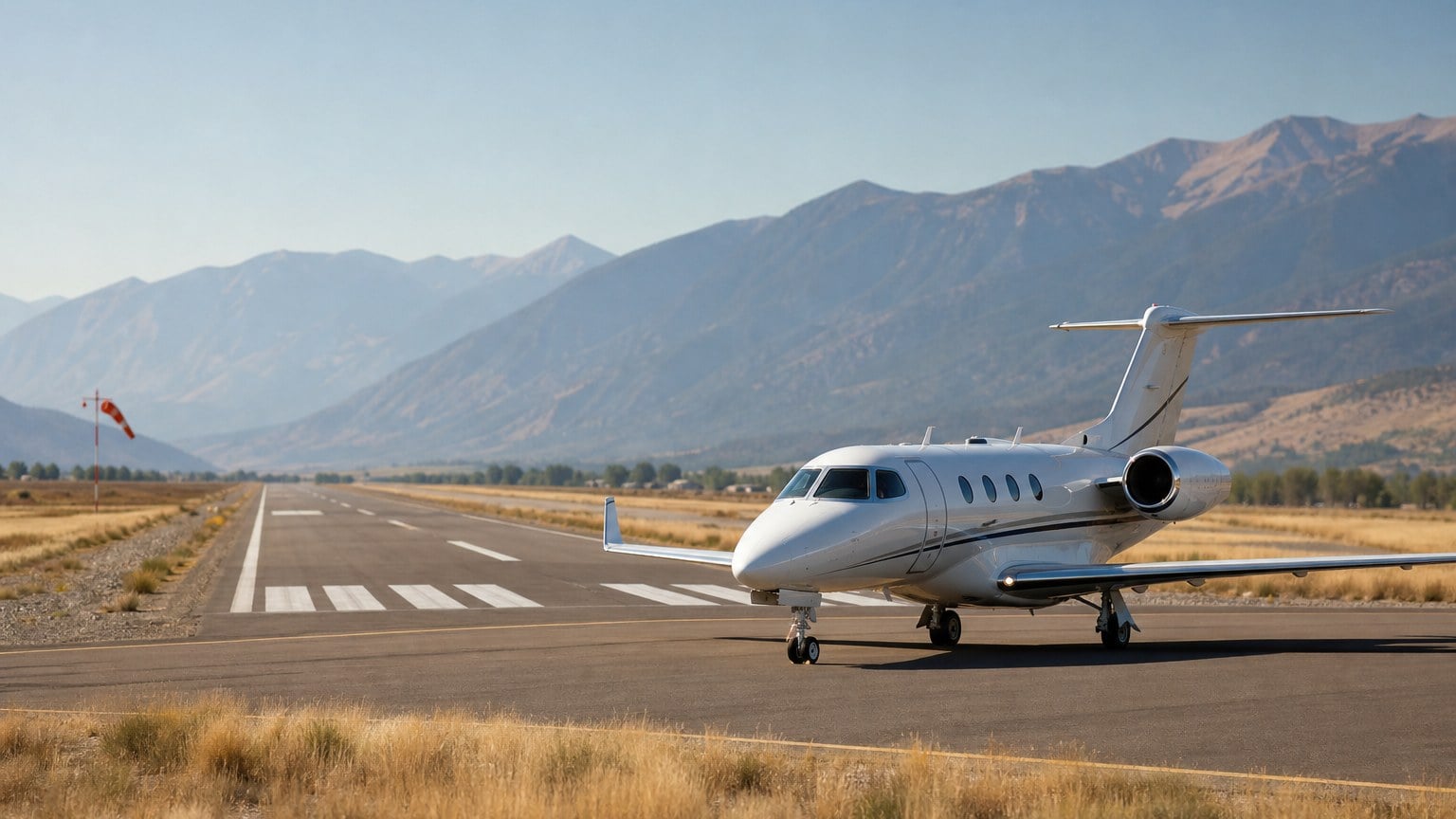 Luxury luggage beside a private jet before payload planning